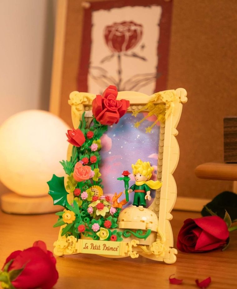 Pantasy, Róża Małego Księcia, klocki konstrukcyjne, 402 elementy