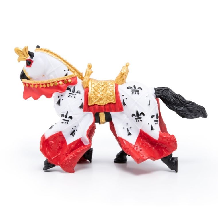 Papo, Koń Króla Artura czerwony, figurka