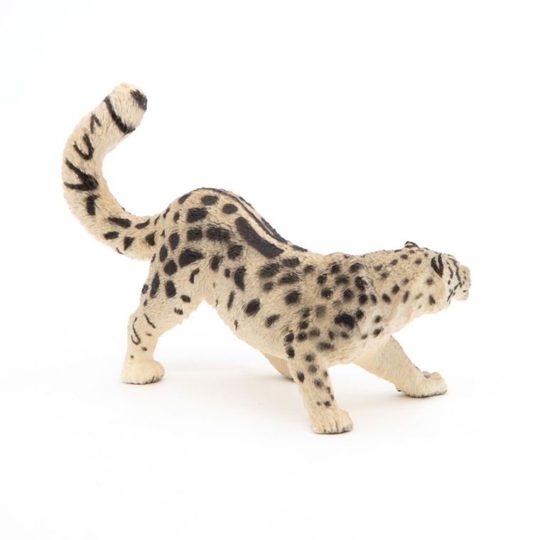 Papo, Leopard śnieżny, figurka kolekcjonerska