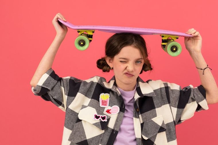 PartyDeco, kiss me, naprasowanki, 4.5-6.5-3-6 cm