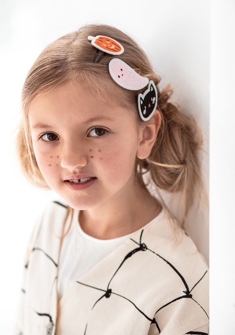 PartyDeco, spinki do włosów Halloween, mix, 3 szt.