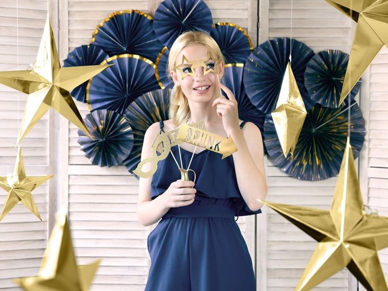 PartyDeco, zestaw z ramką selfie, Best Wedding