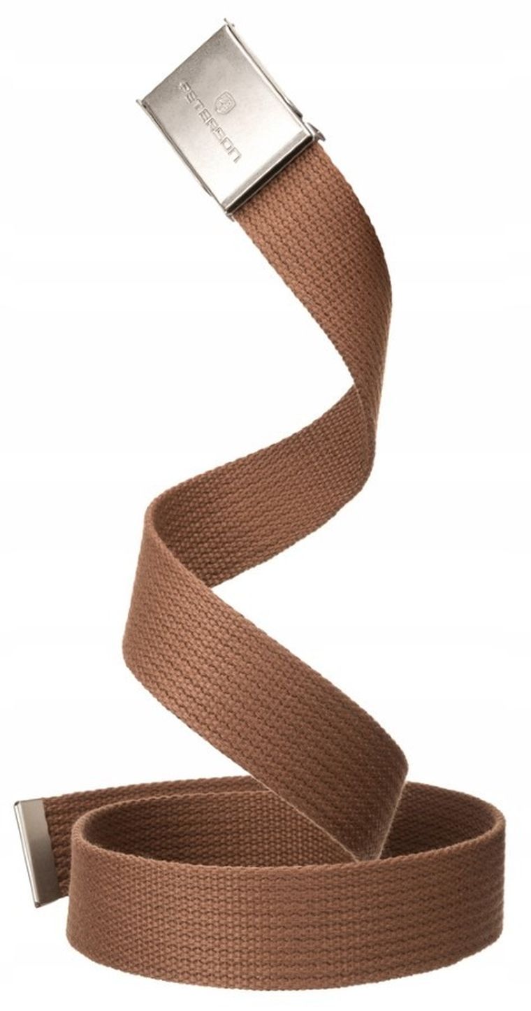 Pasek męski, brązowy, Peterson