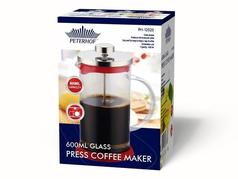 Peterhof, zaparzacz do herbaty, french press, 600ml