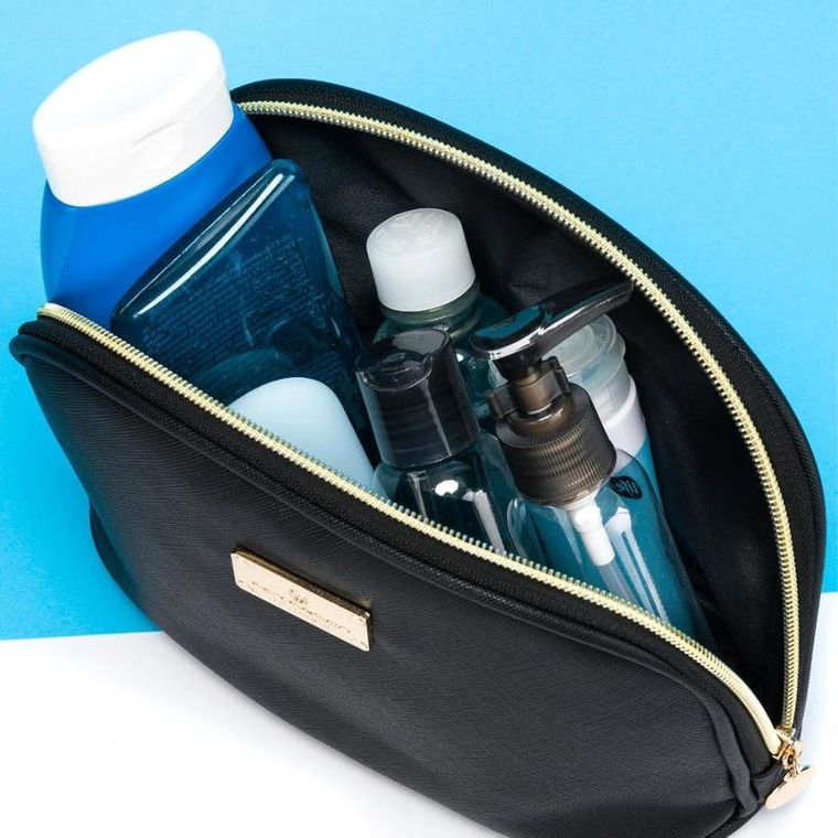 Peterson, kosmetyczka, 1-komorowa, czarna