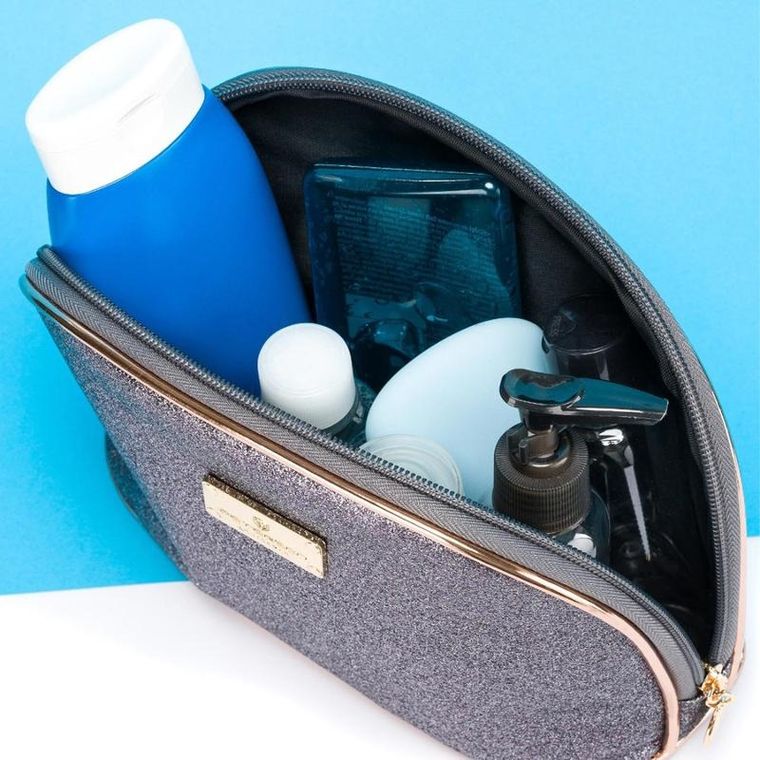 Peterson, kosmetyczka, 1-komorowa, szara