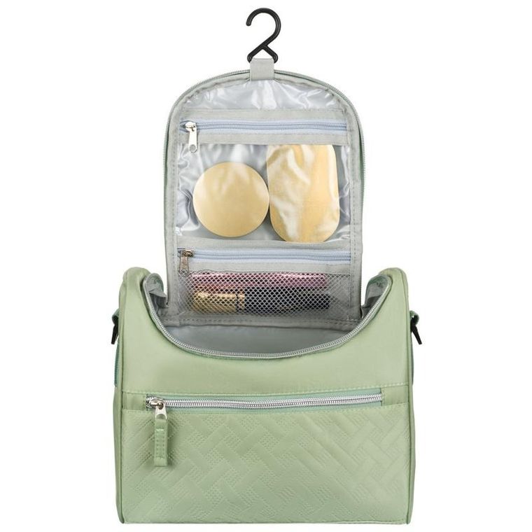 Peterson, kosmetyczka podróżna, zielona