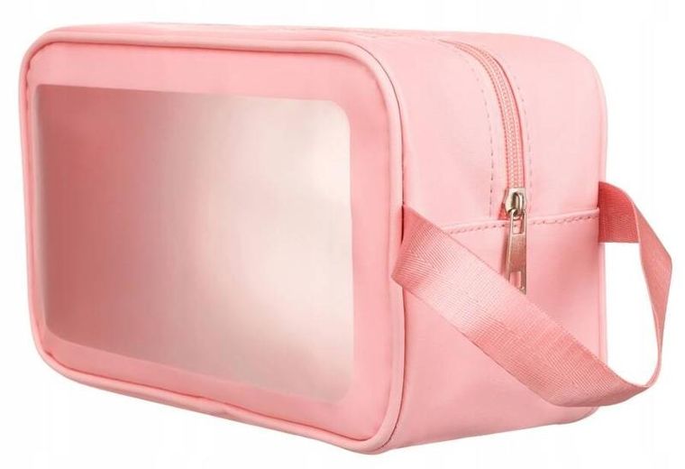 Peterson, kosmetyczka wodoodporna, różowa, 3 szt.