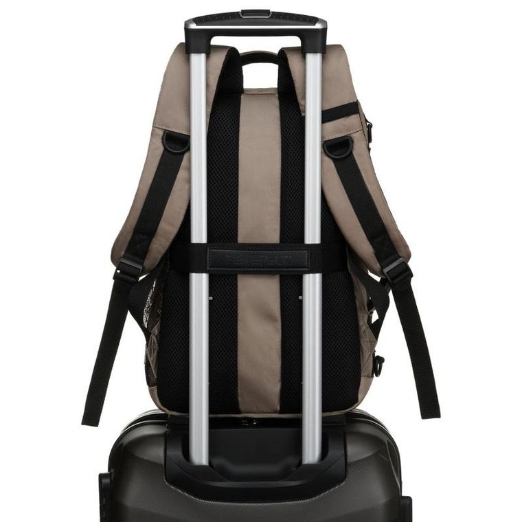 Peterson, plecak podróżny, dwukomorowy, szary