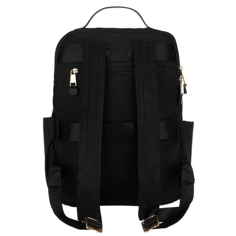 Peterson, plecak z uchwytem na walizkę, nylonowy, czarny