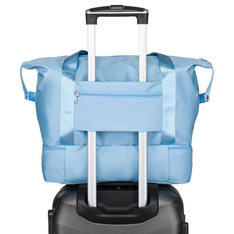 Peterson, torba podróżna, błękitna