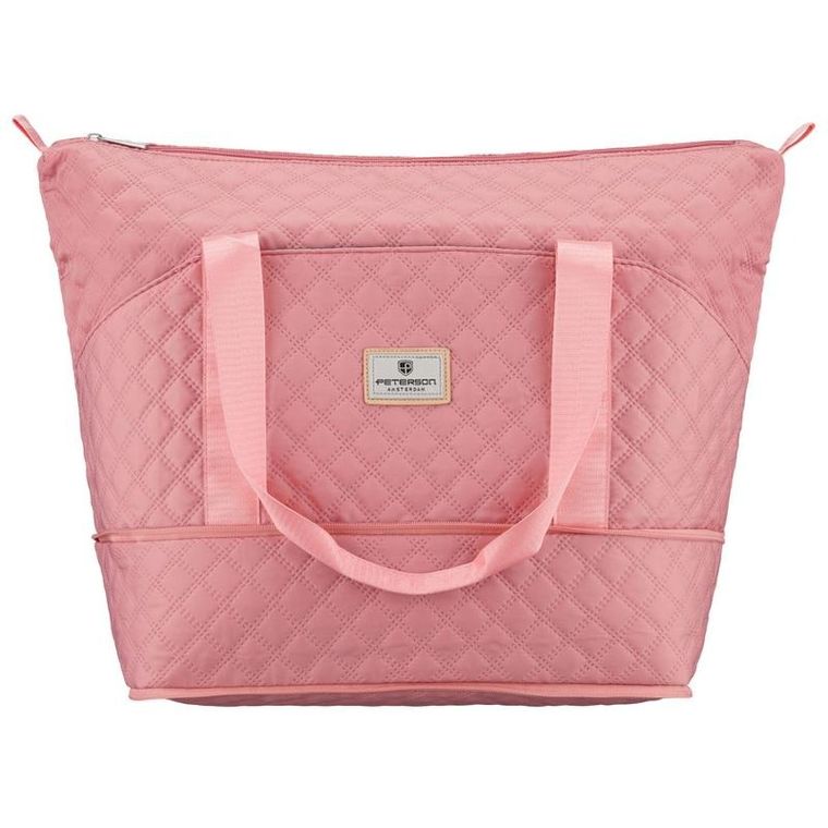 Peterson, torba treningowa, 1-komorowa, różowa