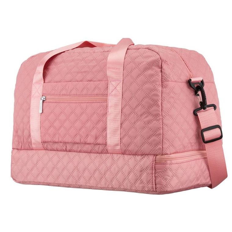 Peterson, torba treningowa, 2-komorowa, różowa