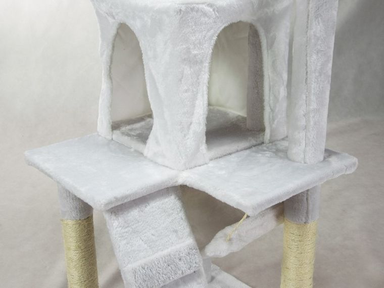 Pethaus, drapak dla kota, biały, 132 cm