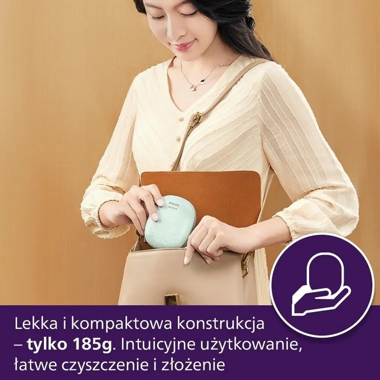 Philips Avent, Essential, laktator elektryczny z akcesoriami, kompaktowy
