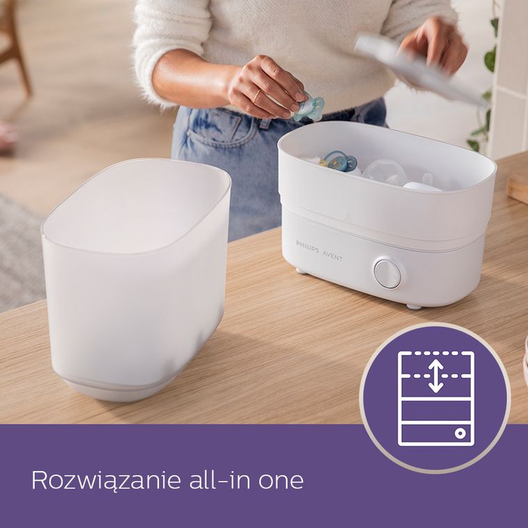 Philips Avent, kompaktowy sterylizator parowy