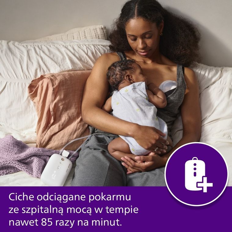 Philips Avent, SCF532/11, laktator elektryczny, podwójny, Hands-Free
