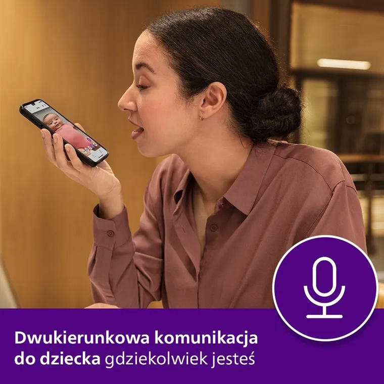 Philips Avent, SenseIQ Full HD SCD971/26, niania elektroniczna ze śledzeniem fazy snu i oddychania