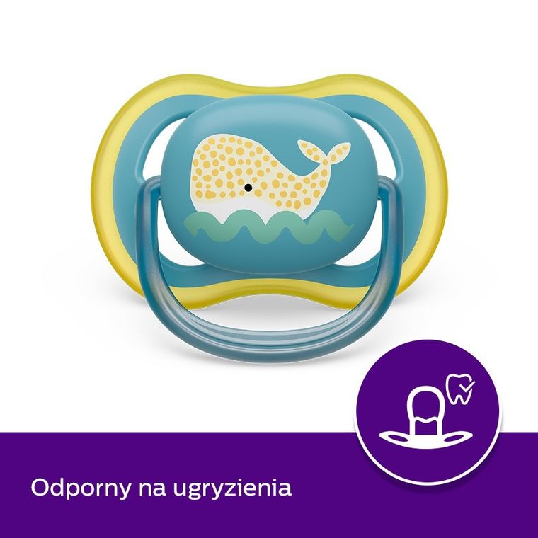 Philips Avent, Ultra Air, smoczek uspokajający, 18m+, 2 szt.