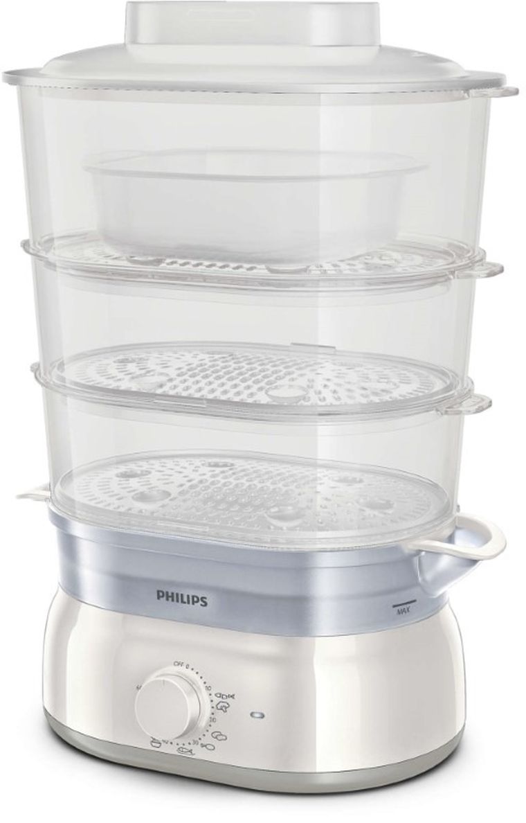 Philips, parowar, HD9125/90, 9 l, biały