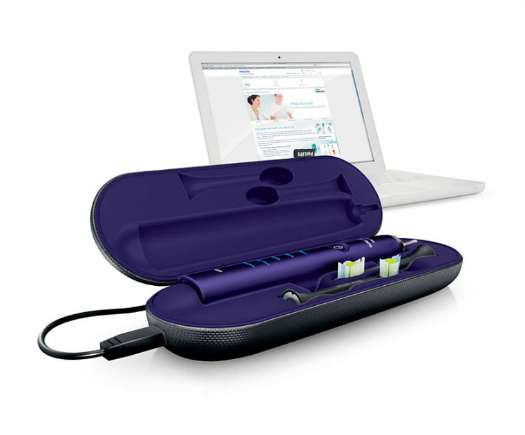 Philips, Sonicare DiamondClean, szczoteczka soniczna, amethyst edition, HX9372/04