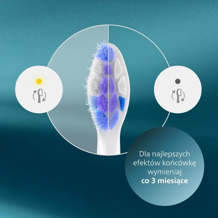 Philips, Sonicare, Sensitive S2, końcówki do szczoteczki, 2 szt., HX6052/87
