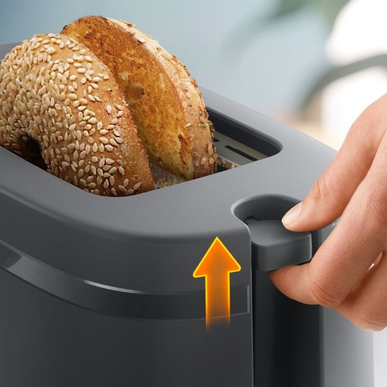 Philips, toster, czarny, 1000 HD2510/90 650W