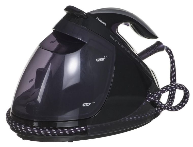 Philips, żelazko z generatorem pary, GC9650/80, 2400W, purpurowy