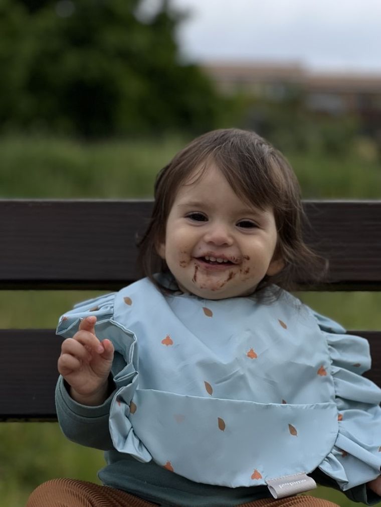 Piapimo, Foresta, śliniak z falbaną, zielony