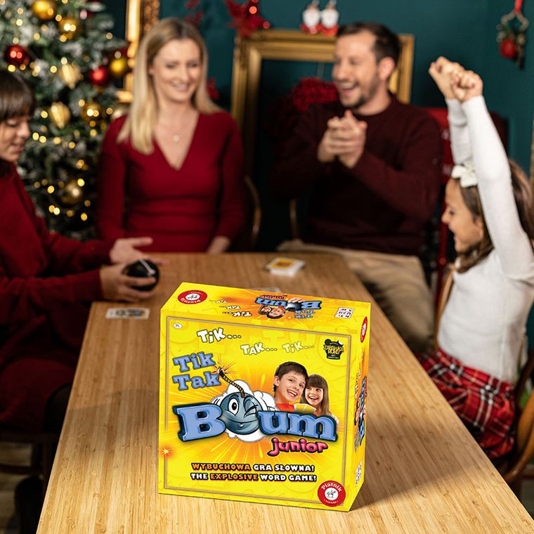 Piatnik, Tik Tak Bum Junior, gra słowna