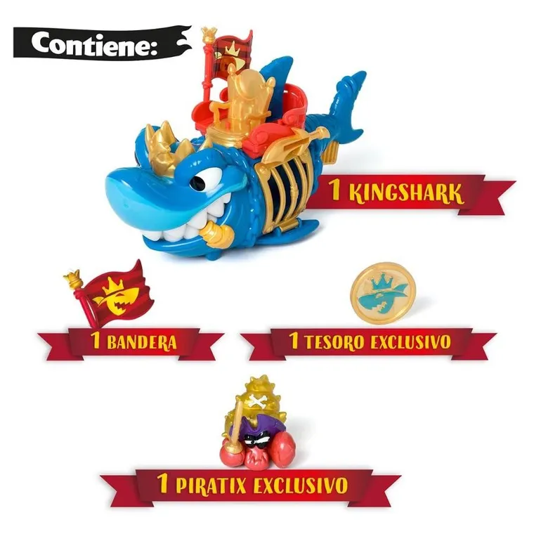 Piratix, King Shark, figurka