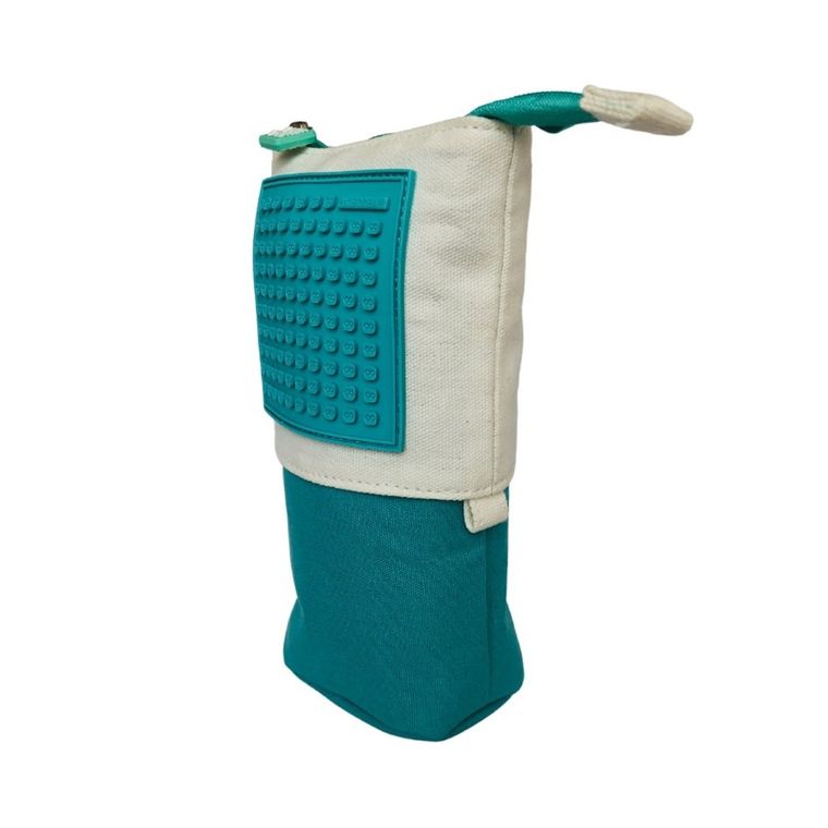 Pixie Crew, pionowy piórnik, turkusowy panel