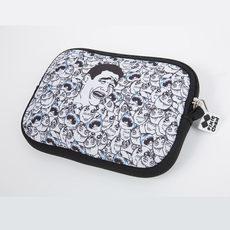 Pixie Crew, YaoMing, saszetka, kosmetyczka, czarny panel