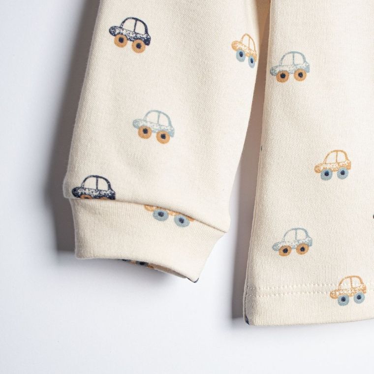 Piżama chłopięca, beżowa, Nicol