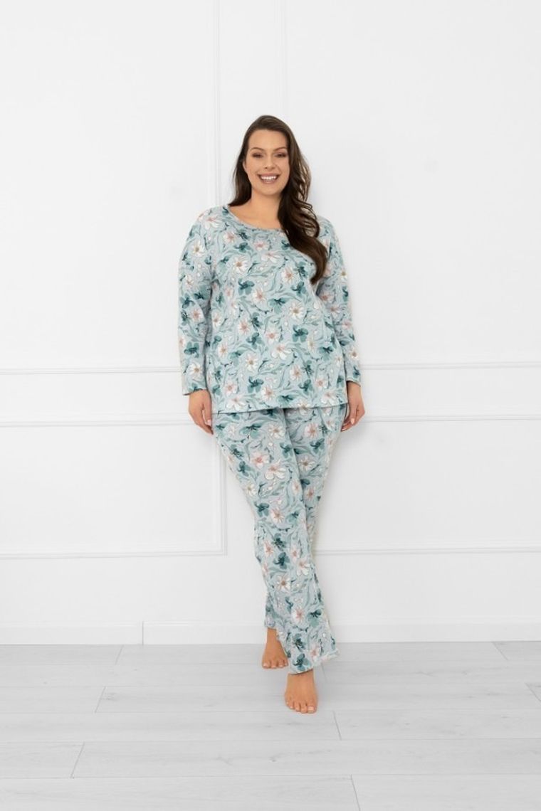 Piżama damska, niebieska, Sekwoja, Italian Fashion