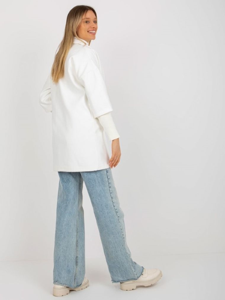 Płaszcz damski, ecru, Och Bella