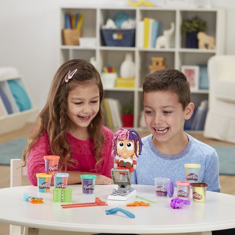 Play-Doh, Fryzjer, 8 tub, zestaw kreatywny