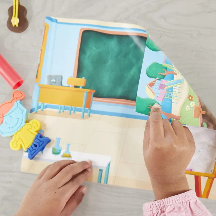 Play-Doh, Szkolne Przygody, zestaw kreatywny, 9 tub
