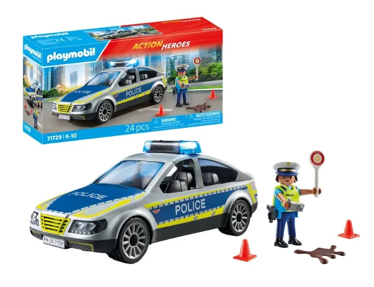 Playmobil, Action Heroes, Radiowóz policyjny, 71729