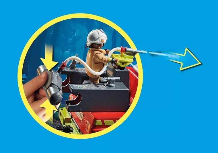 Playmobil, City Action, Ciężarówka Straży Pożarnej, 71194