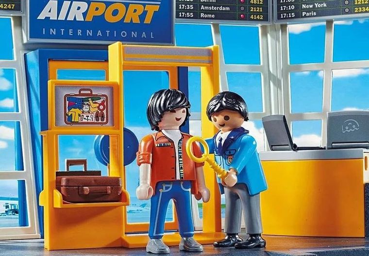 Playmobil, City Action, Lotnisko z samolotem, 71153