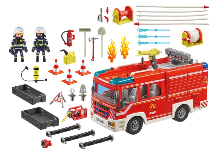 Playmobil, City Action, Pojazd ratowniczy straży pożarnej, 9464