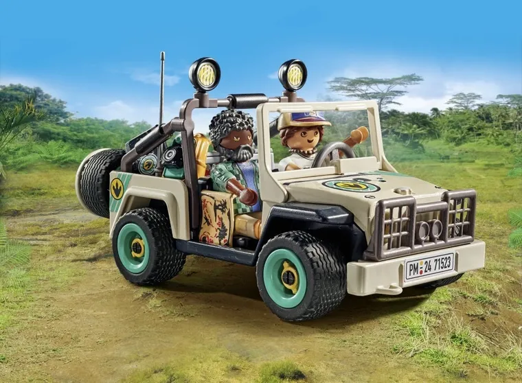 Playmobil, Dinos, Obóz badawczy z dinozaurami, 71523