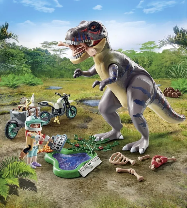 Playmobil, Dinos, W poszukiwaniu T-Rexa, 71524