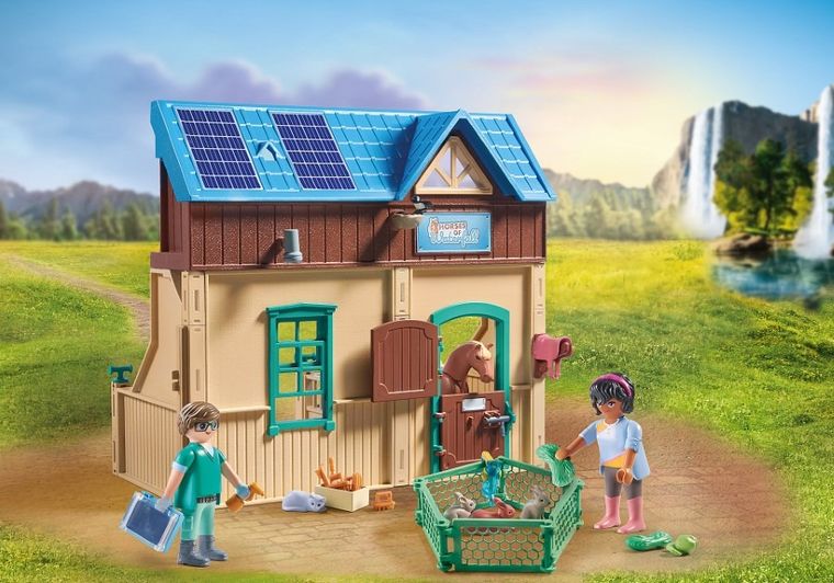 Playmobil, Horses of Waterfall, Hipoterapia i lecznica zwierząt, 71352