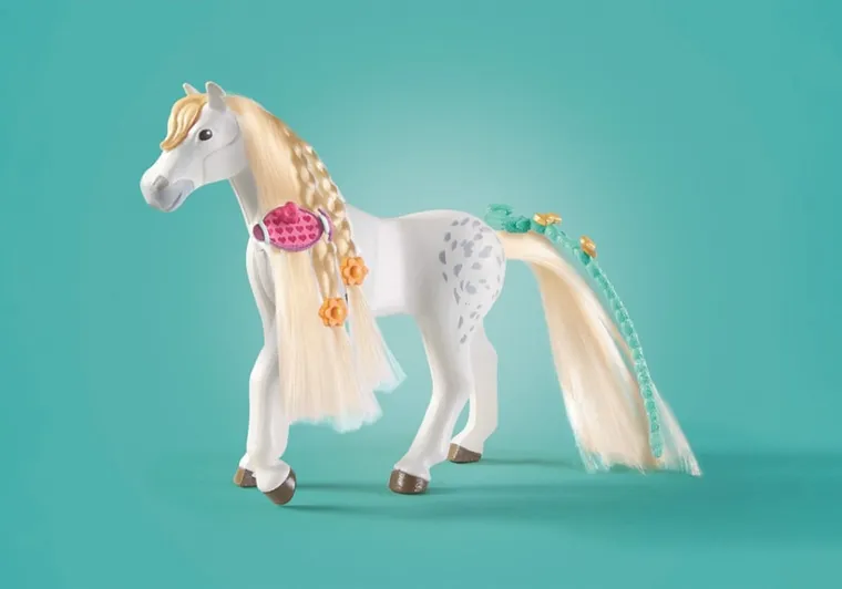 Playmobil, Horses of Waterfall, Isabella i Lioness z myjnią dla koni, 71354