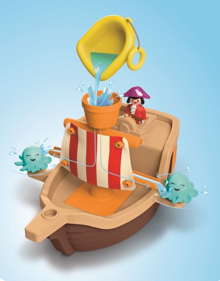 Playmobil, Junior, Disney, Piracki statek Piotrusia Pana, 71769