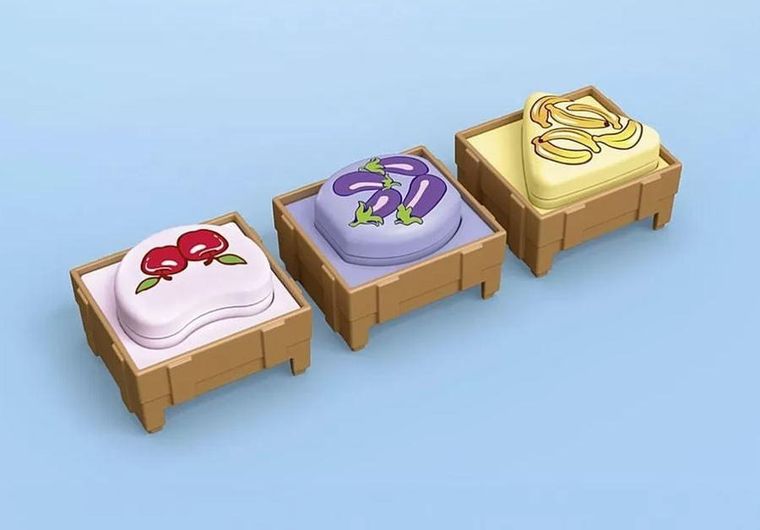 Playmobil, Junior, Ekologiczny stragan z wózkiem widłowym, 71691