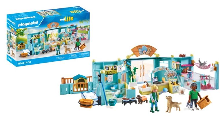 Playmobil, My Life, Hotel dla zwierząt, 71742