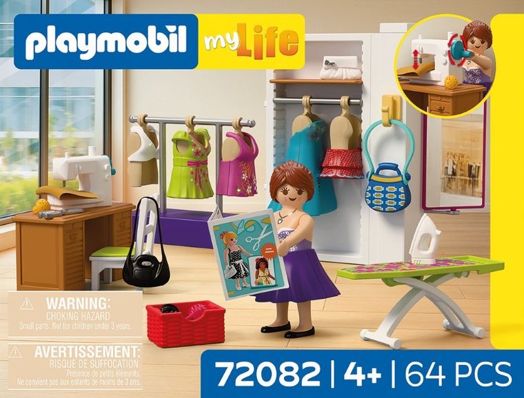 Playmobil, My Life, Kreatywna projektantka mody, 72082